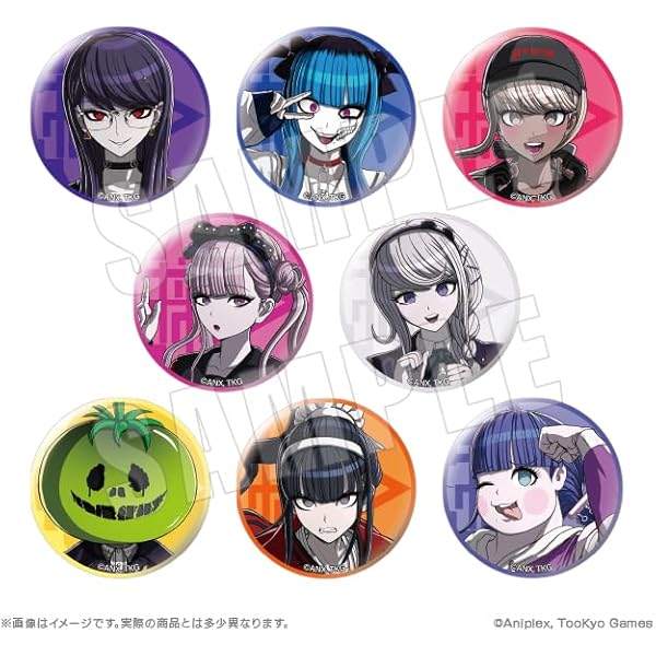 Amazon | HUNDRED LINE -最終防衛学園- 必殺我駆力 スクエアカンバッジ